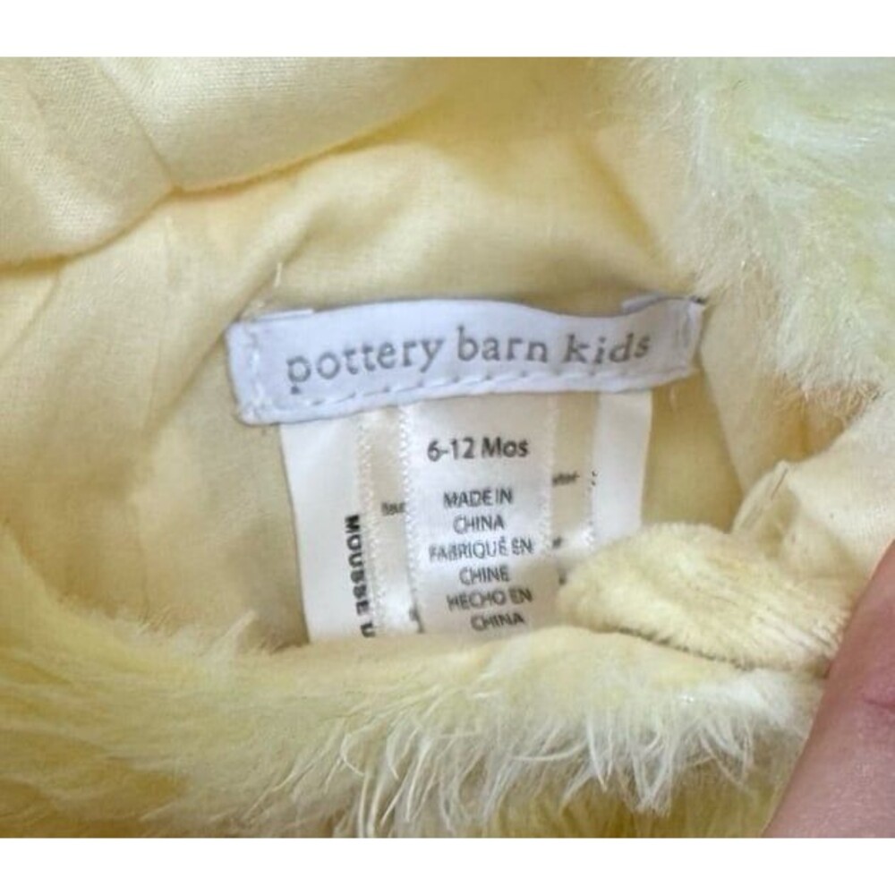 Pottery Barn Kids BABY CHICK w/ EGG Halloween Costume Infant Toddler 6-12 Months - Picture 6 of 6